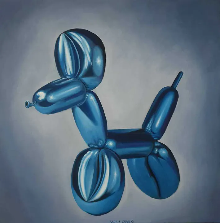 Fantasie, My blue balloon puppy