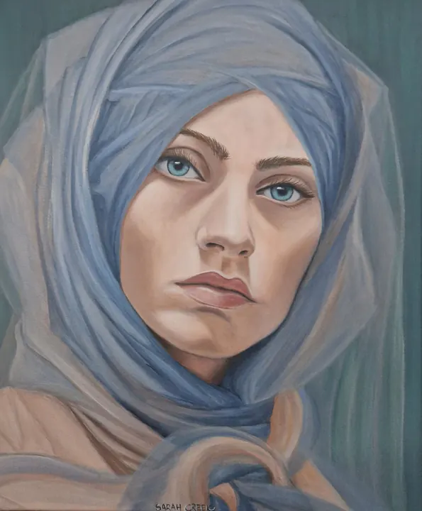 Lady in veil, Vrouw met sluier